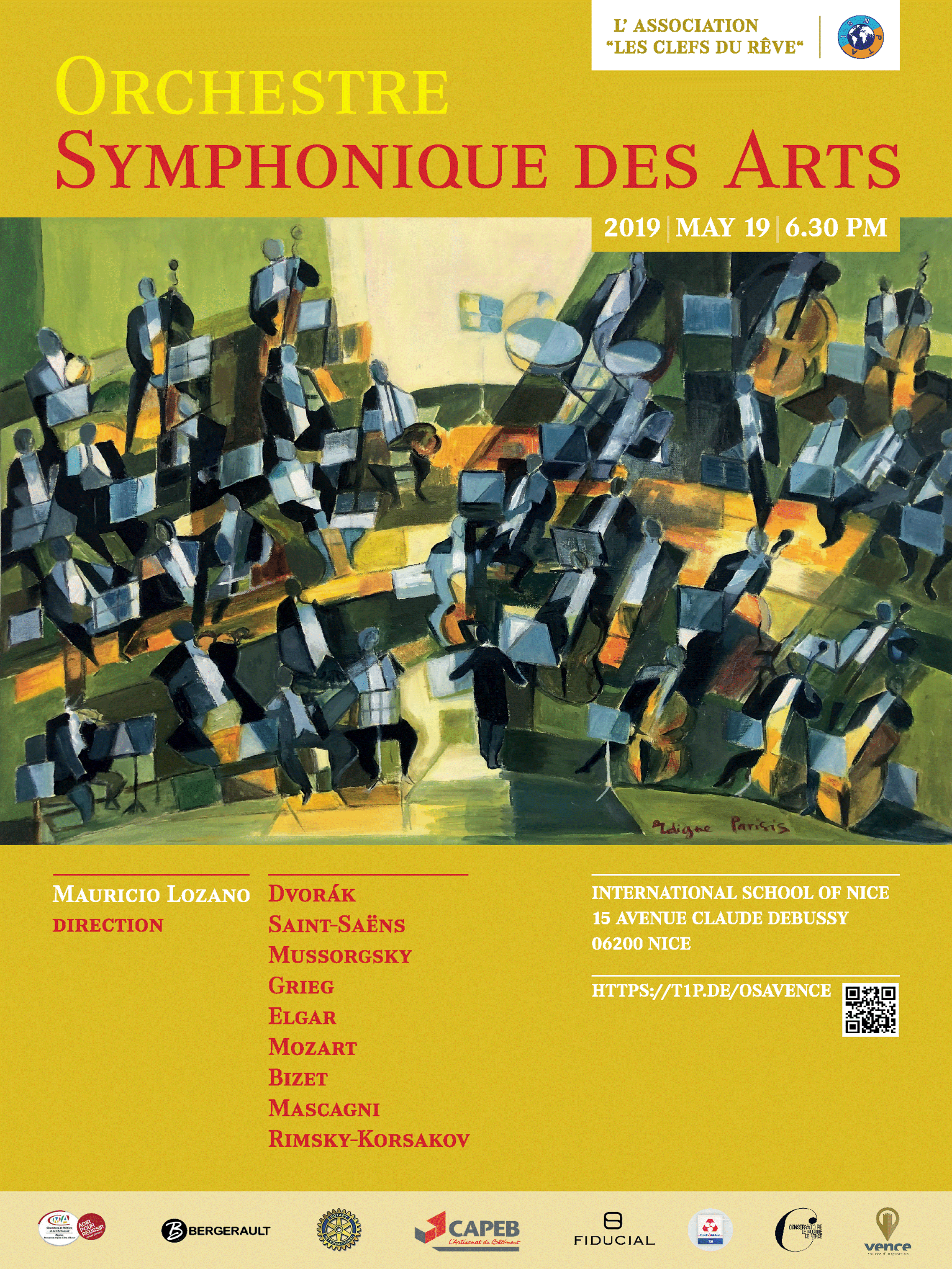 Affiche IS NICE 602x802 mm Print O clock